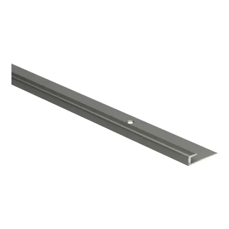 Bestel Nu Küberit - Inschuif eindprofiel 806 8mm t.b.v. 5mm PVC RVS - 250cm