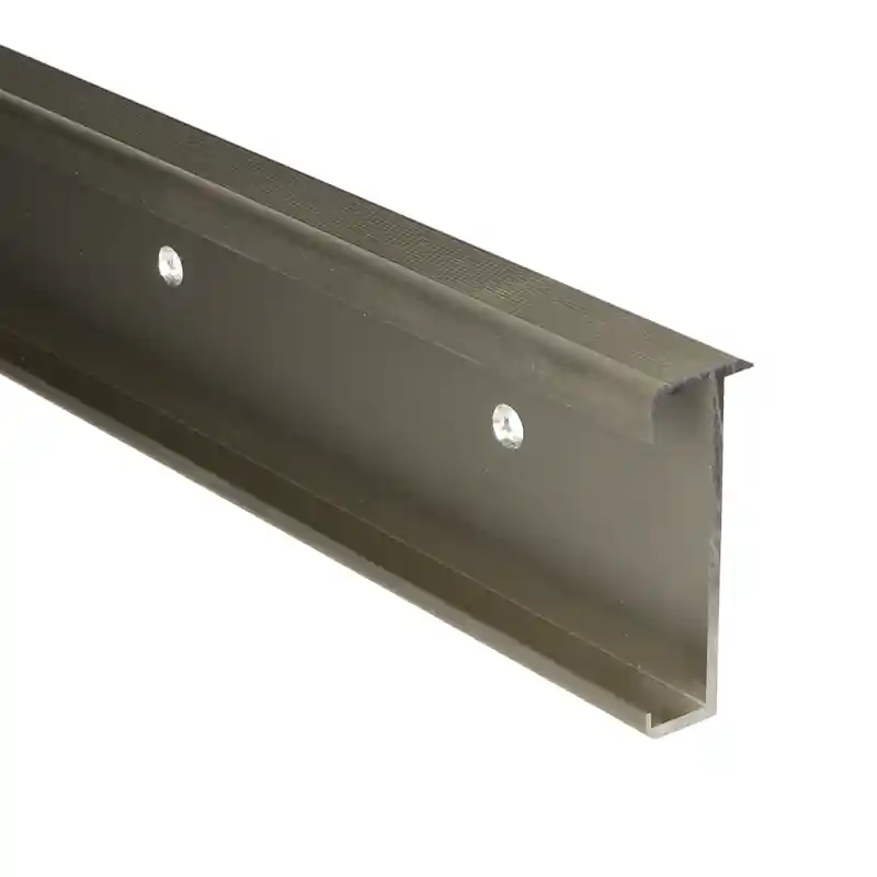 Koopje Trapprofiel 60 mm voor laminaat 7-9,5 mm RVS look geborsteld 3mtr.