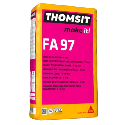 Thomsit FA97 vezelversterkt egaliseermiddel 25 kg Weekendaanbieding
