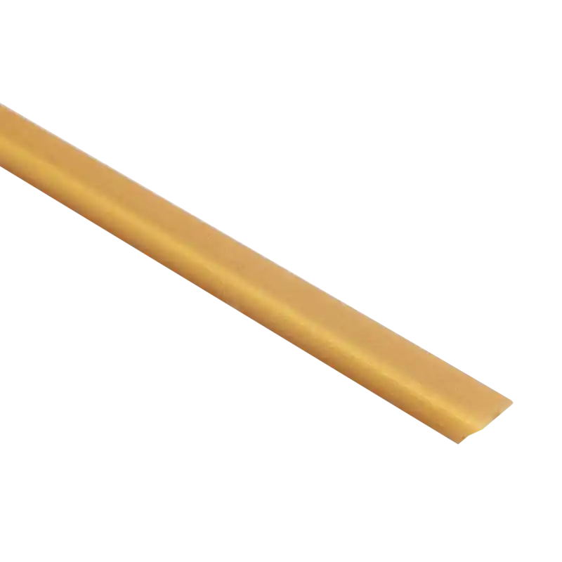 Uitverkoop Bies PVC 2,3 x 10 mm x 100 cm - Voegstrip goud (per stuk)