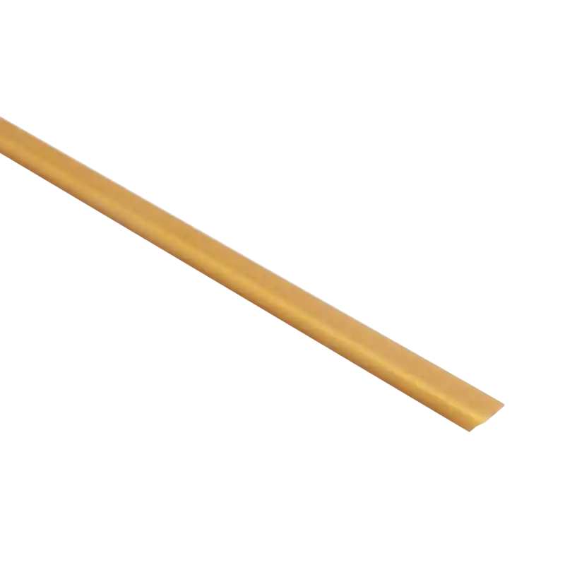 Direct Beschikbaar Bies PVC 2,3 x 5,0 mm x 100 cm - Voegstrip goud (per stuk)
