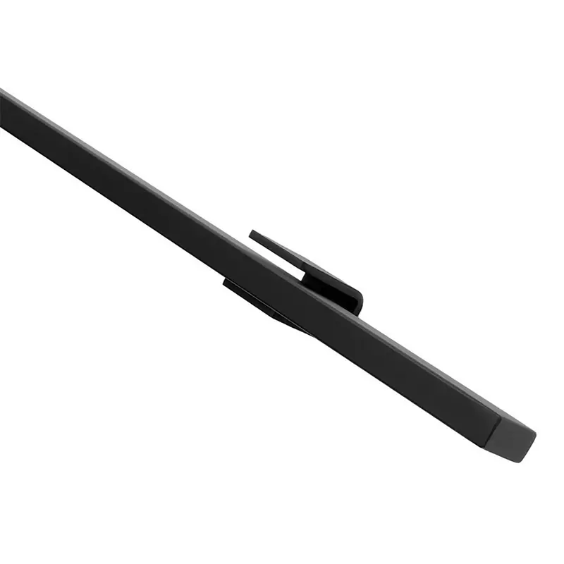 Beperkte Voorraad Trapleuning zwart plat 90 cm