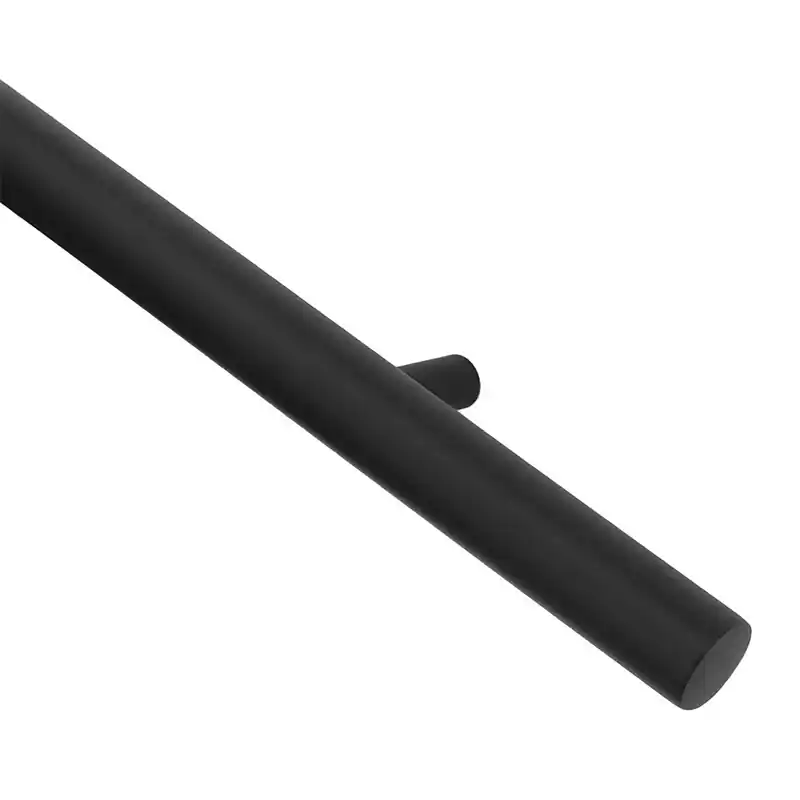 Beperkt Aanbod Trapleuning blind zwart rond 45 mm 120 cm
