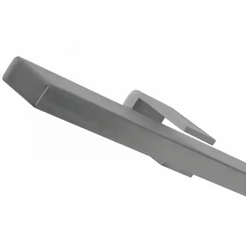 Finale Uitverkoop Trapleuning RVS geborstelde plat 90 cm