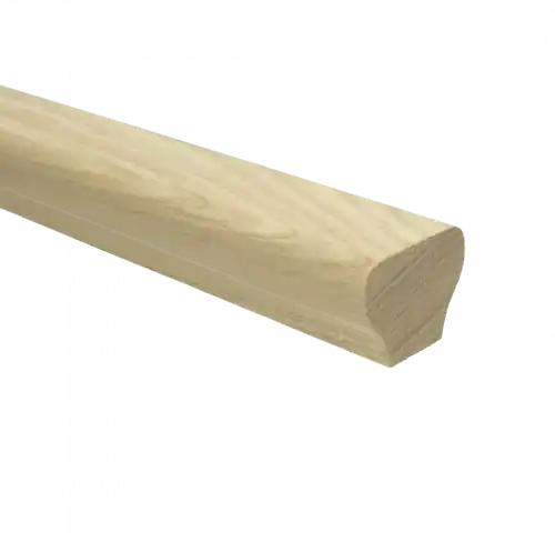 Trapleuning eiken onbehandeld modern 50x65mm 300cm Bestseller