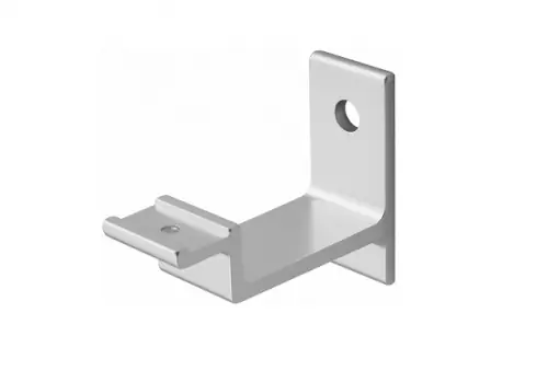 Leuninghouder vlak modern alu - beton/steen Exclusieve Aanbieding