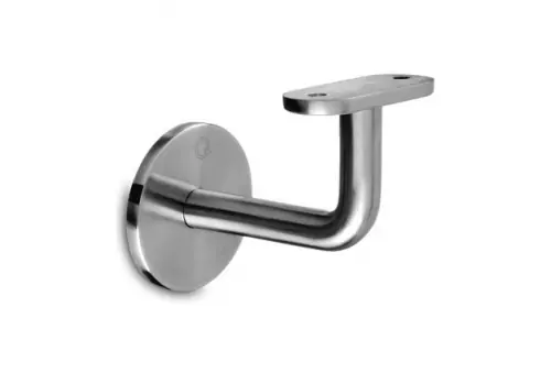 Koop Online Leuninghouder vlak RVS - beton/steen