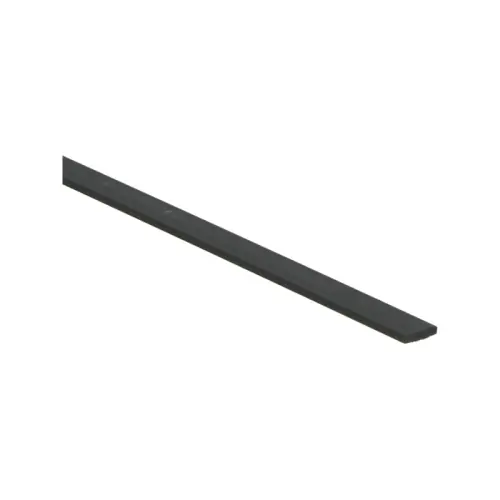 Bies PVC 2,3 x 10 mm x 100 cm - Voegstrip zwart (50 stuks) Betaalbaar
