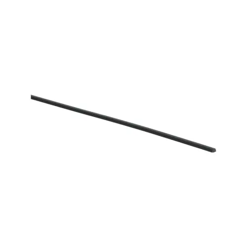 Flitsaanbieding Bies PVC 2,3 x 5,0 mm x 100 cm - Voegstrip zwart (per stuk)