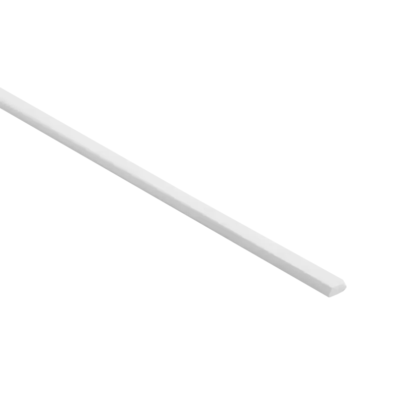 Bies PVC 2,3 x 3,5 mm x 100 cm - Voegstrip wit (per stuk) Express Levering