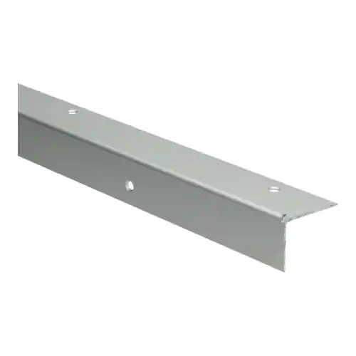 Küberit - Trapneusprofiel recht 871 t.b.v. 3mm PVC zilver - 250 cm Op = Op