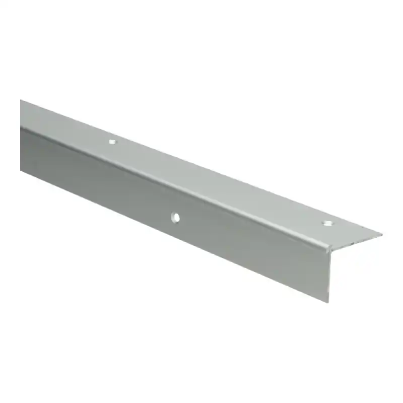 Küberit - Trapneusprofiel recht 870 t.b.v. 2,5mm PVC zilver - 250 cm Beperkt Aanbod