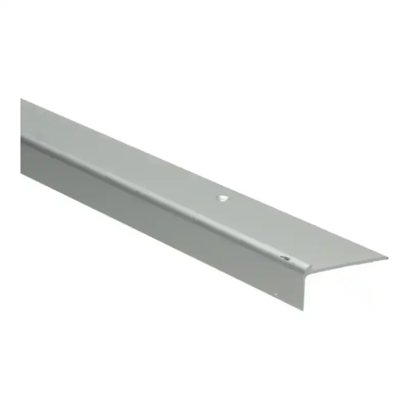 Küberit - Trapneusprofiel 859 15mm t.b.v. 2,5mm PVC zilver - 250 cm Superprijs