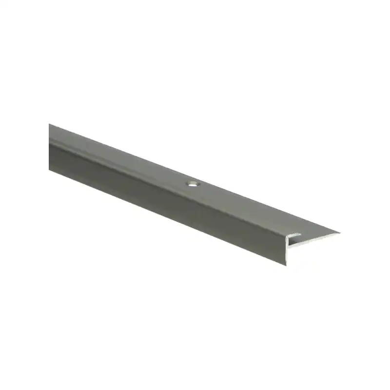 Koopje Küberit - Trapneusprofiel 809 t.b.v. 2-3mm PVC 30x13mm RVS - 250 cm
