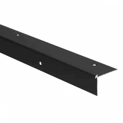 Küberit - Trapneusprofiel recht 871 t.b.v. 3mm PVC zwart - 250 cm Dagaanbieding