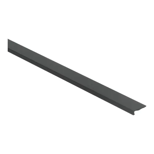 Populair Hoeklijnprof zelfkl 4mm t.b.v. PVC klik zwart gep. - 250 cm