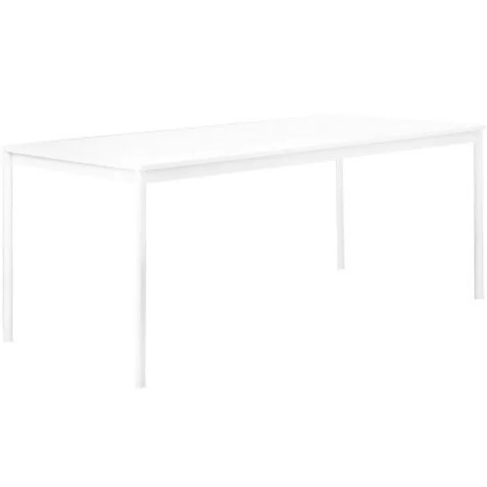 Muuto Base 140x80 tafel-Wit-wit Premium