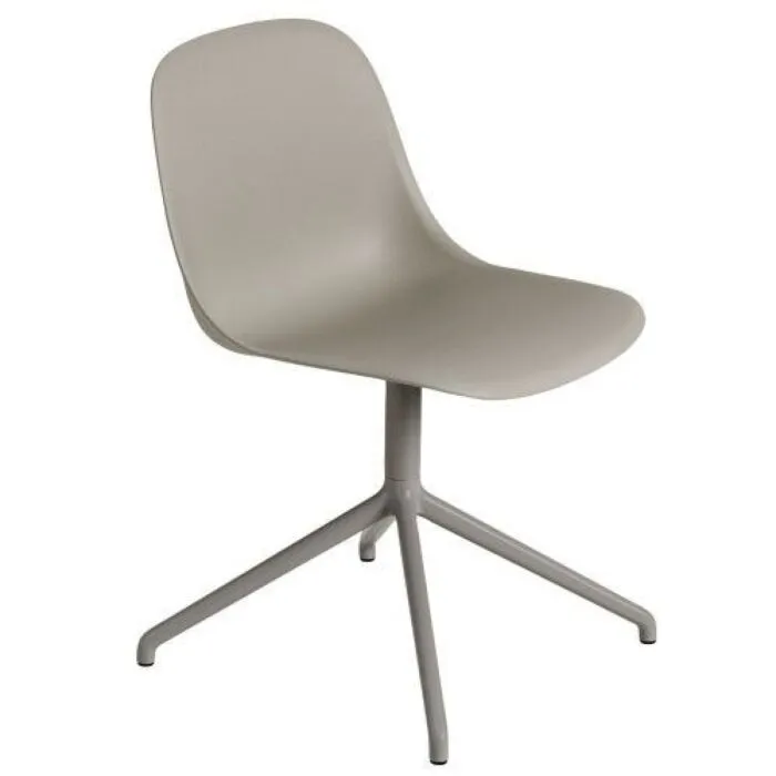 Muuto Fiber Side Swivel stoel-Grijs Lage Prijs