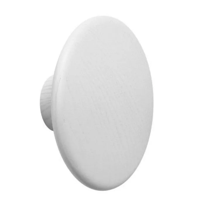 Koop Online muuto Dots large wandhaak-Wit