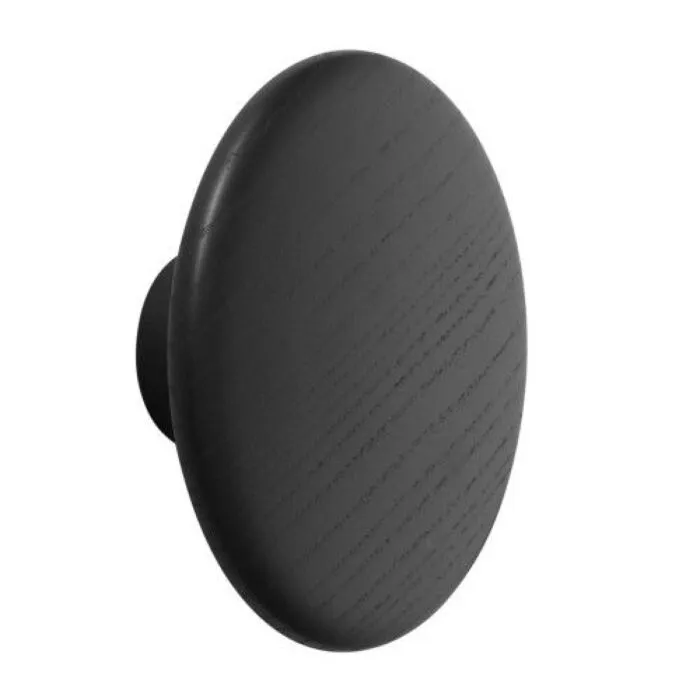 muuto Dots large wandhaak-Zwart Rechtstreeks Van De Fabrikant