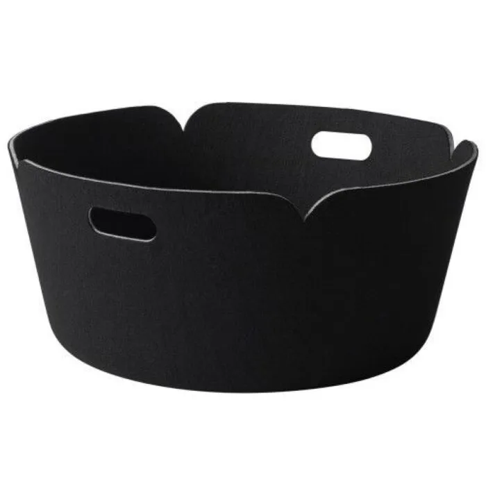 muuto Restore round opbergmand-Zwart Direct Beschikbaar