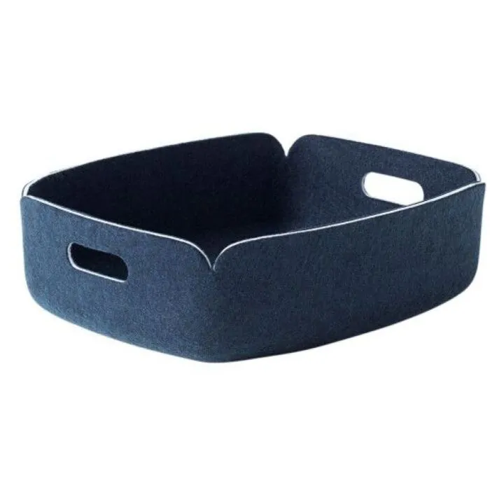 Direct Verzonden muuto Restore Tray opbergbak-Midnight blue