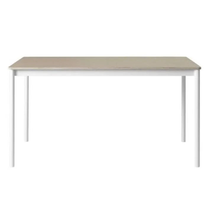 Snelle Levering Muuto Base 190x85 tafel-wit-eiken