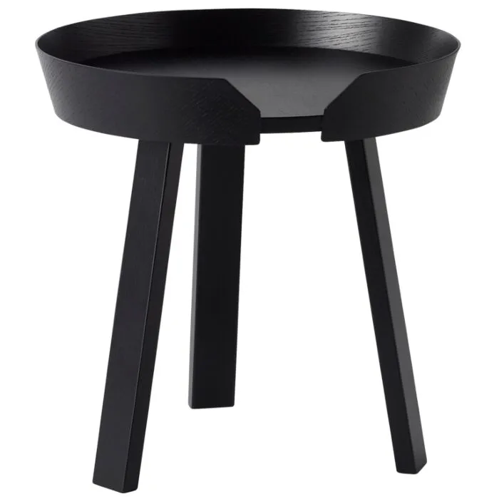 muuto Around coffee table small-Zwart Hoge Kwaliteit