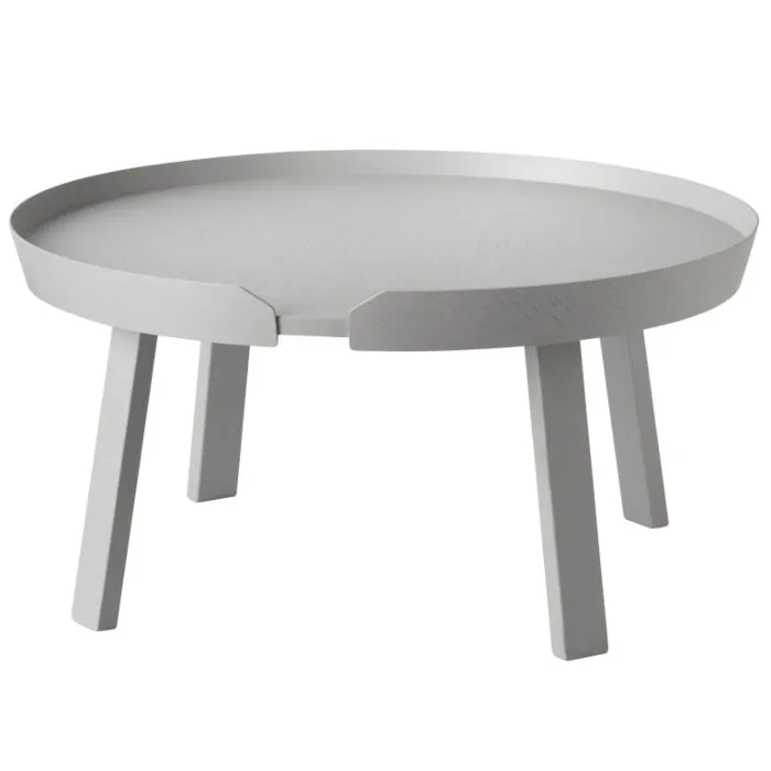 Speciale Aanbieding muuto Around coffee table large-Grijs