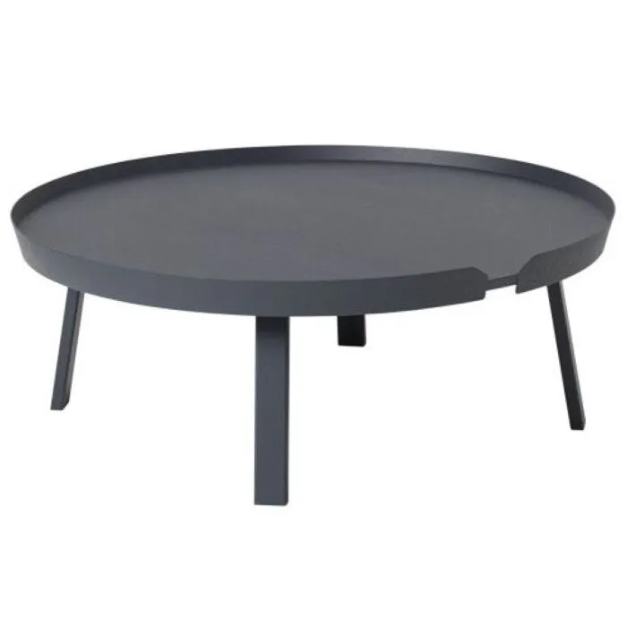 muuto Around Coffee salontafel XL-Zwart Direct Verzonden