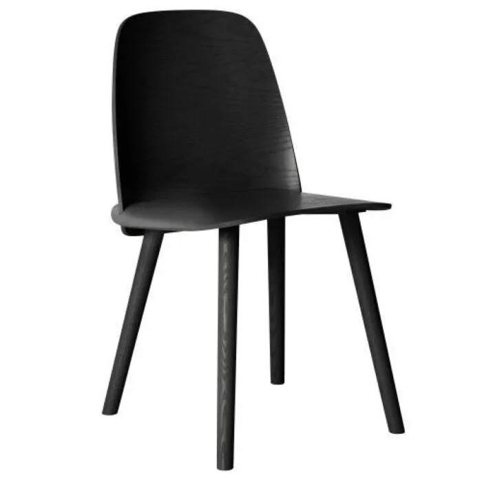 Flitsaanbieding muuto Nerd stoel-Zwart