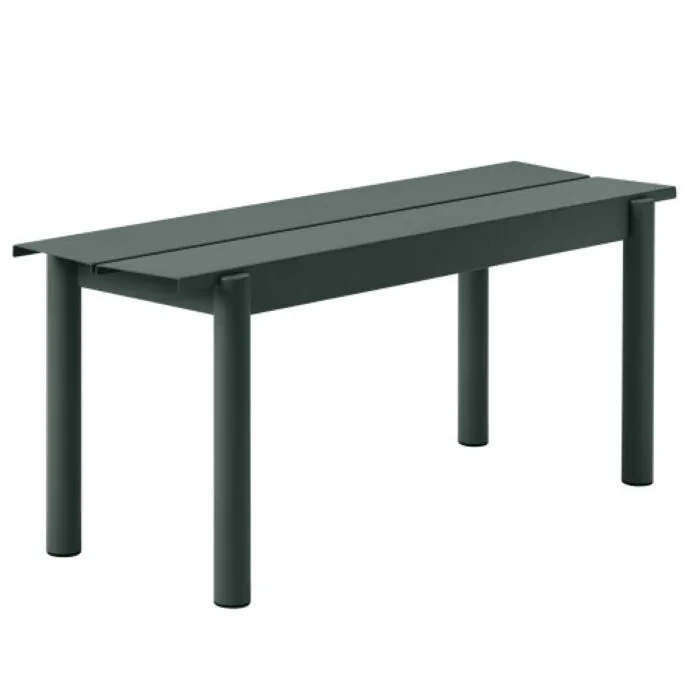 Express Levering muuto Linear bank 110-Donker groen