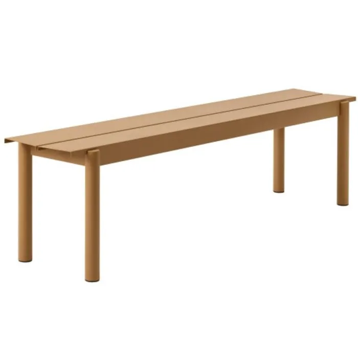 muuto Linear bank 170-Oranje Bestel Nu