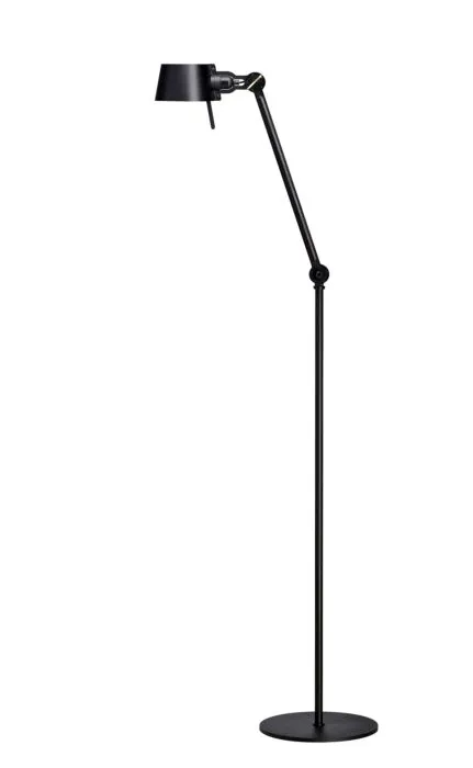 Bestseller Tonone Bolt Long 1 arm vloerlamp-Smokey Black