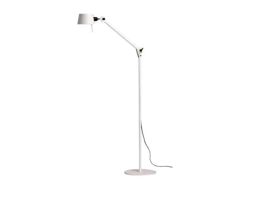 Tonone Bolt Long 1 arm vloerlamp-Pure white Nu Kopen