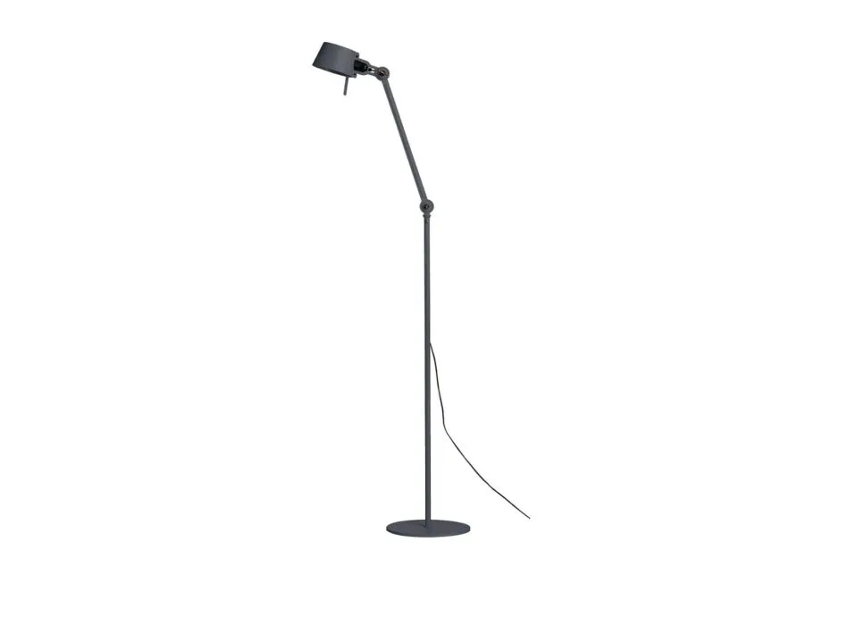 Tonone Bolt Long 1 arm vloerlamp-Midnight grey Koop Online