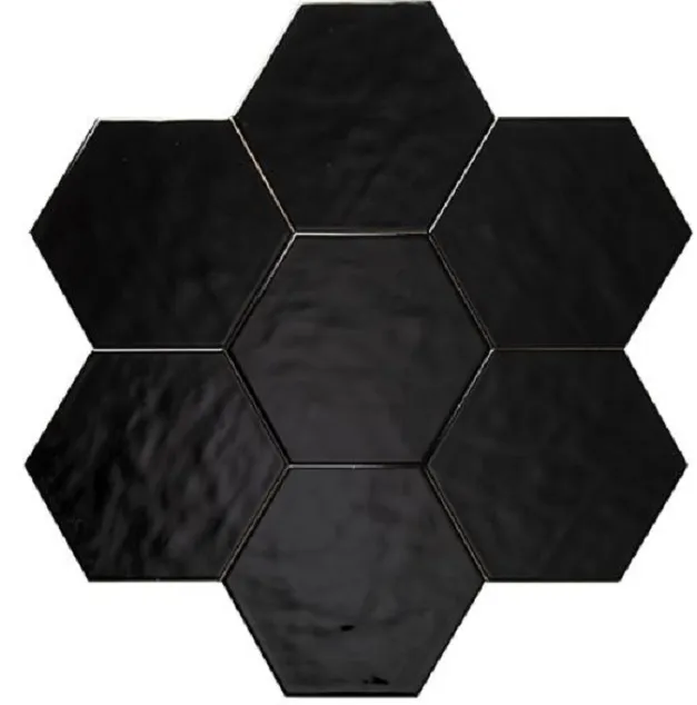 Weekendaanbieding Sottocer MATRIX Zwart-glans 17X20cm ( SOTMATBLHEX1720 )