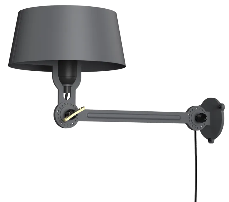 Tonone Bolt Under Fit wandlamp-Midnight grey Laatste Kans