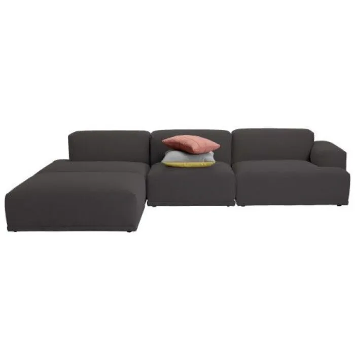 Weekendaanbieding muuto Connect bank driezitter met poef links-Vancouver 13