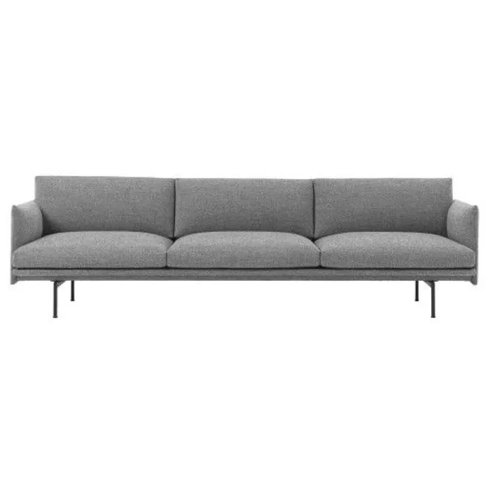 muuto Outline bank 3,5-zits-Hallingdal 166 Beste Prijs