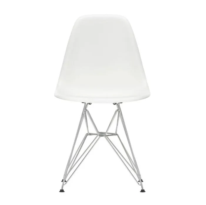 Nieuw Vitra Eames DSR stoel met verchroomd onderstel- Wit