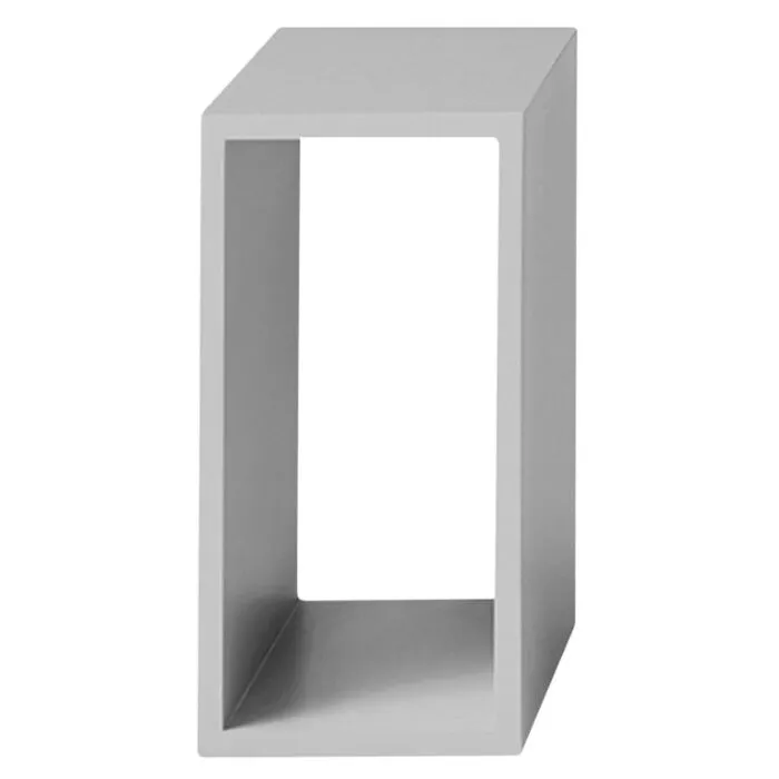 Beperkt Aanbod muuto Stacked kast open-Licht grijs-Small