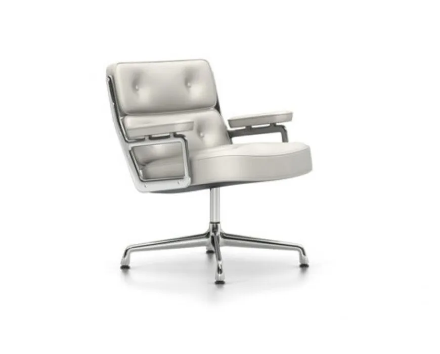 Korting Vitra Lobby Chair ES 105 fauteuil-Snow