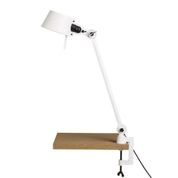 Snelle Levering Tonone Bolt 1 Arm Clamp bureaulamp-Pure white