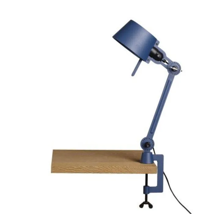 Express Levering Tonone Bolt 1 Arm Small Clamp bureaulamp-Thunder blue