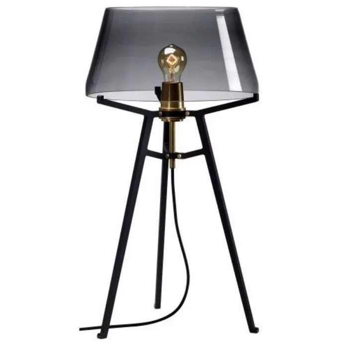 Superprijs Tonone Ella Black tafellamp-Natural-grijs