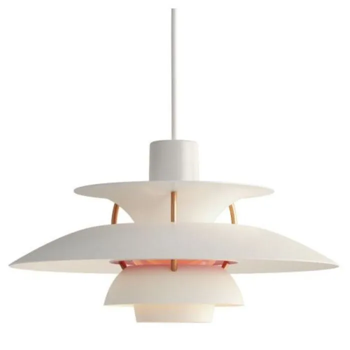Finale Uitverkoop Louis Poulsen PH 5 hanglamp mini-Modern wit