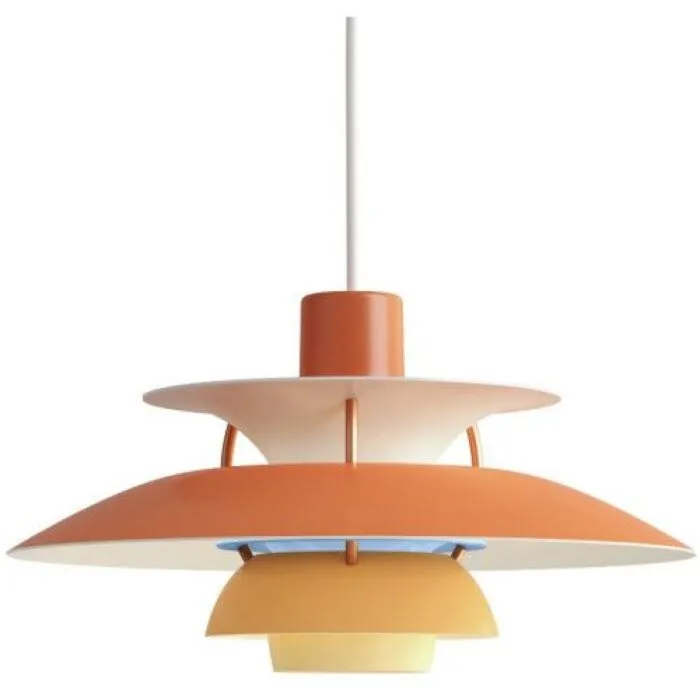 Louis Poulsen PH 5 hanglamp mini-Oranje Actieprijs