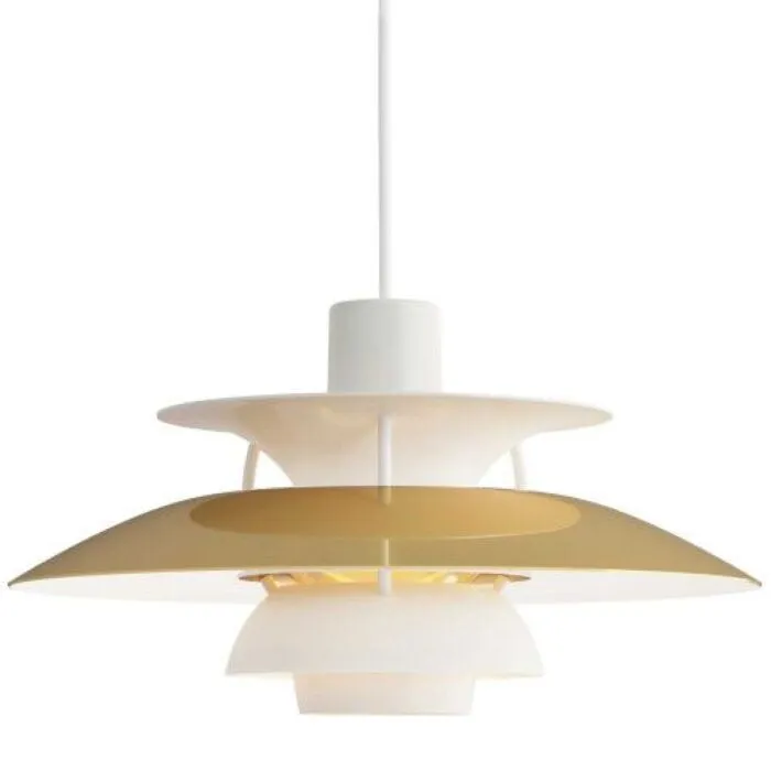 Louis Poulsen PH 5 hanglamp mini-Messing Gereduceerde Prijs