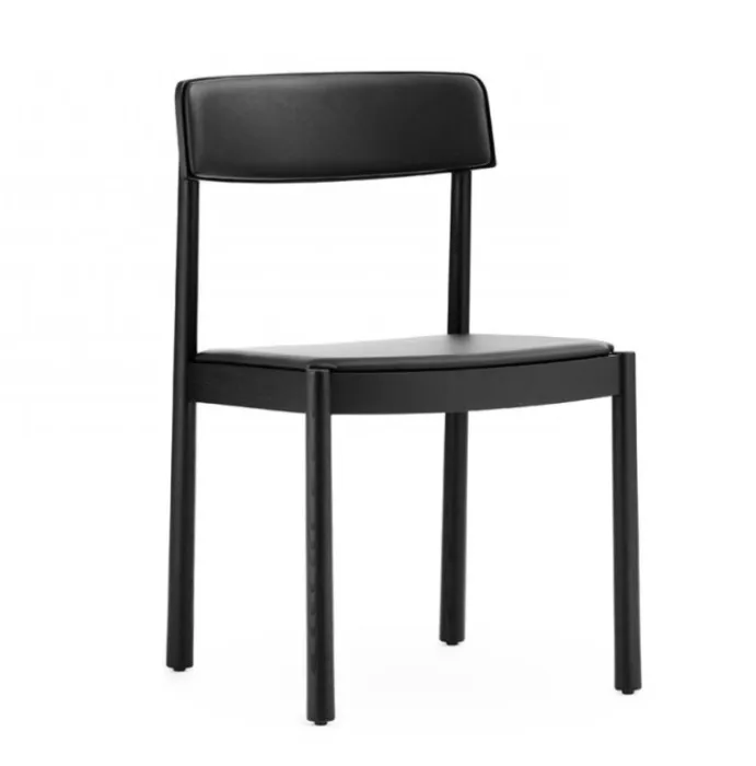Finale Uitverkoop Normann Copenhagen Timb bekleed eetkamerstoel-Black